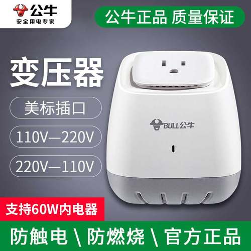 110V互转220V(可出国使用)仅支持60W内电器