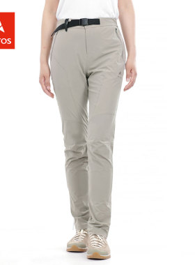 极星春夏女款速干裤舒适弹力运动徒步长裤AGPD12290