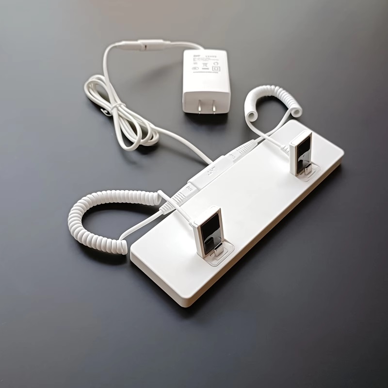 适用于华为3.7手机双机位防盗器荣耀3.6充电报警器苹果陈列底座