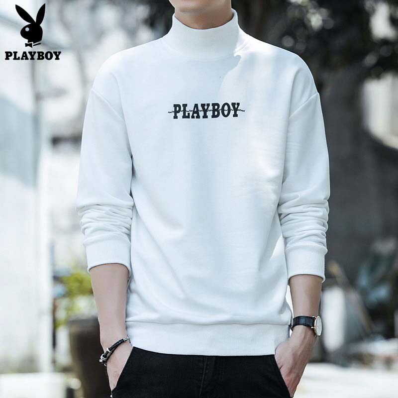 Dandy Long sleeve T-shirt Korean Edition Trend fashion High collar printing fashion Sweater Youth Half ain the Men's clothing, T-shirt  category - from Buy2taobao.com to provide professional Taobao agent buy service