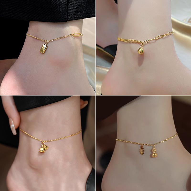 时尚脚链钛钢材质不易掉色