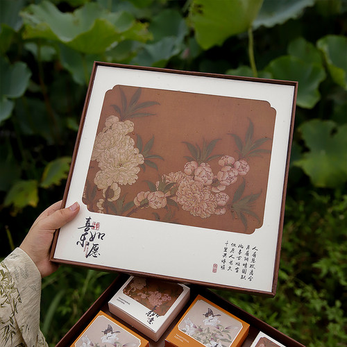 创意新款月饼包装盒蛋黄酥礼盒手提高档中秋节送礼品烘焙糕点心盒