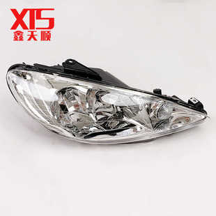 标致206大灯206前大灯总成206前照明灯206CC前照灯总成0872.76