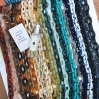 Акриловая минималистичная цепь, съемный аксессуар для сумки, сумка на одно плечо, 1м