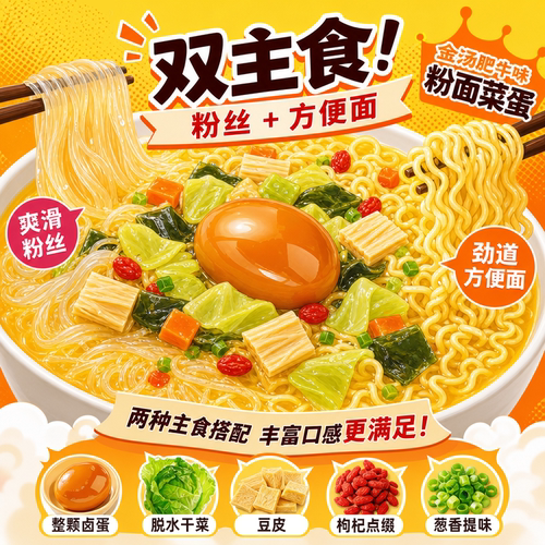 杨掌柜粉面菜蛋12种口味