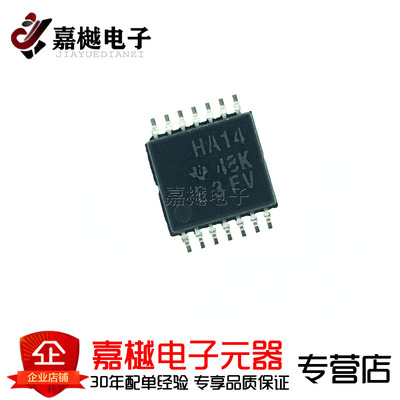 原装正品 SN74AHC14PWR TSSOP-14 六路施密特触发反相器 逻辑芯片