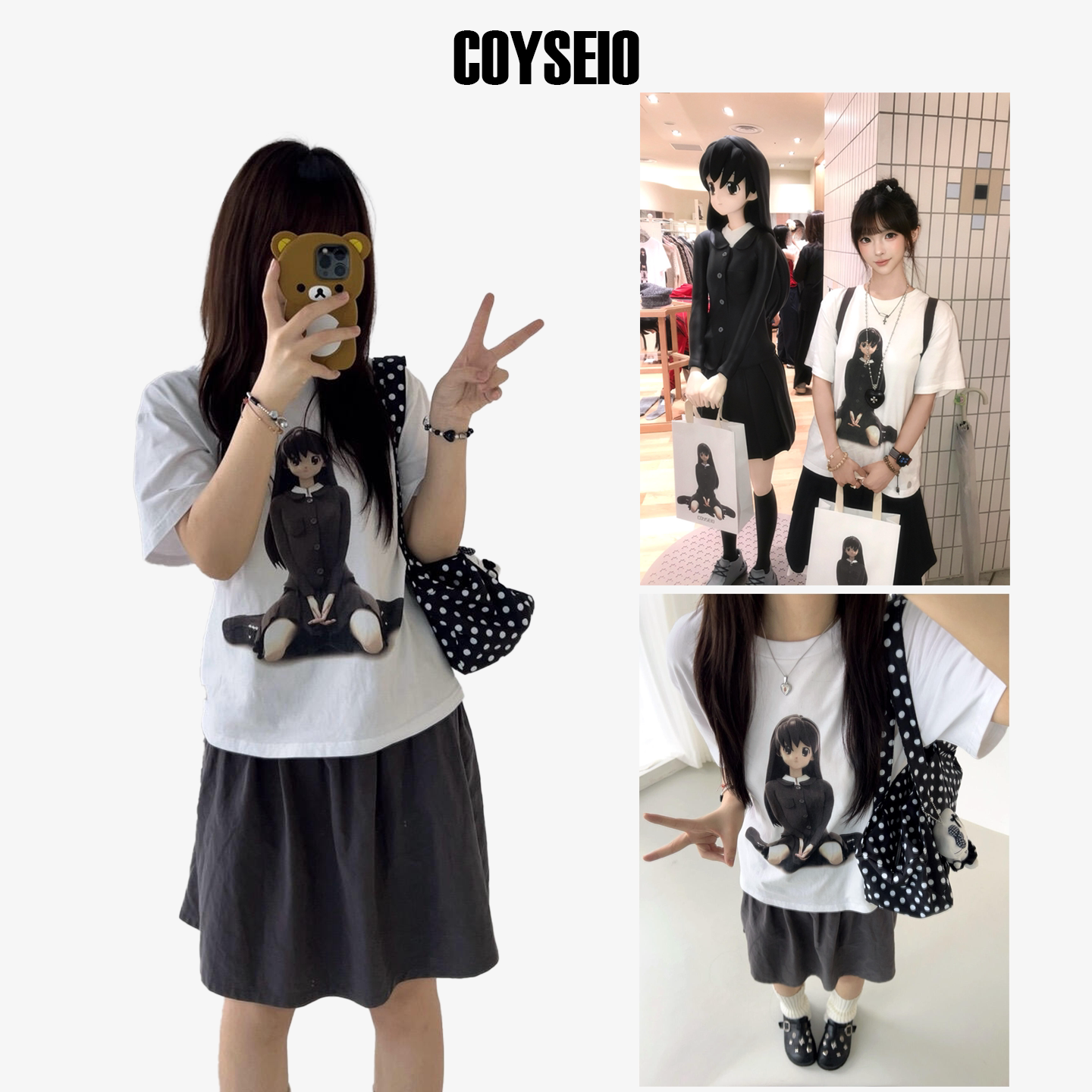 【官方正品】COYSEIO动漫印花T恤图片