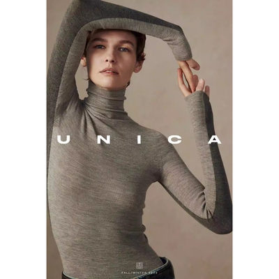 1衣2穿双色撞色高领可机洗打底衫