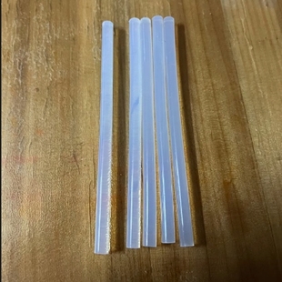 7mm11mm热熔胶枪棒万能胶 硅条热溶胶火融手工DIY胶条透明高粘