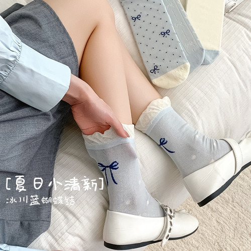 海盐味的夏天~ 蝴蝶结+泡泡口 舒服好穿透气 ，氛围感jue了