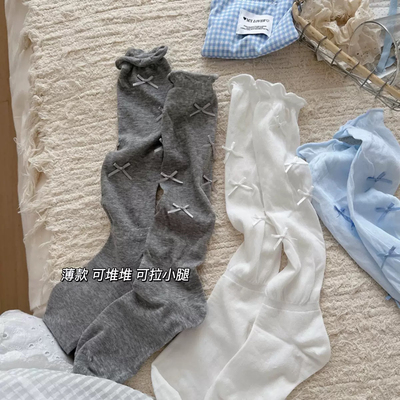 piu亮到尖叫！温柔姐姐的蝴蝶结小腿堆堆wa！配小短裙超仙的~