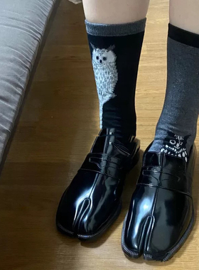 分趾鞋的zui佳搭档！高级灰+ab袜子和马吉拉真的太配啦！喜欢