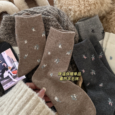 超有感觉~秋天的焦糖奶茶色系!复古碎花wawa～4色喜欢赶紧入手啦