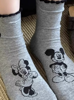Let’s allgrey夏日格雷系少女！！米奇新袜子～迷噜！ab款的哦