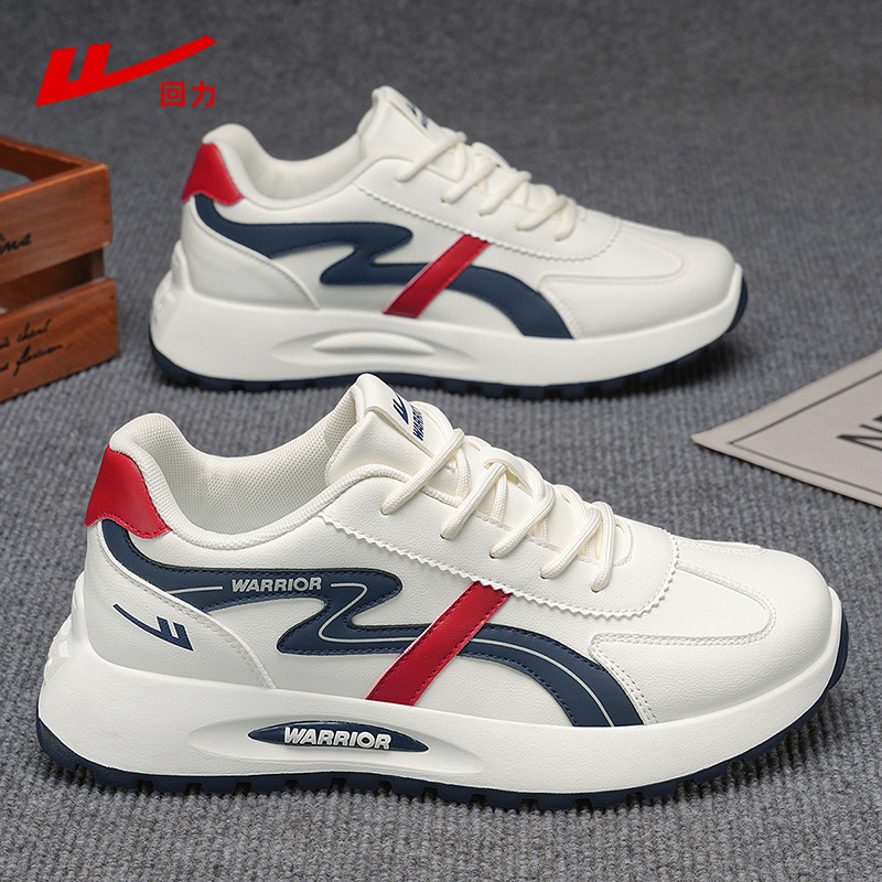 回力官方品牌店正品冬拼色阿甘鞋