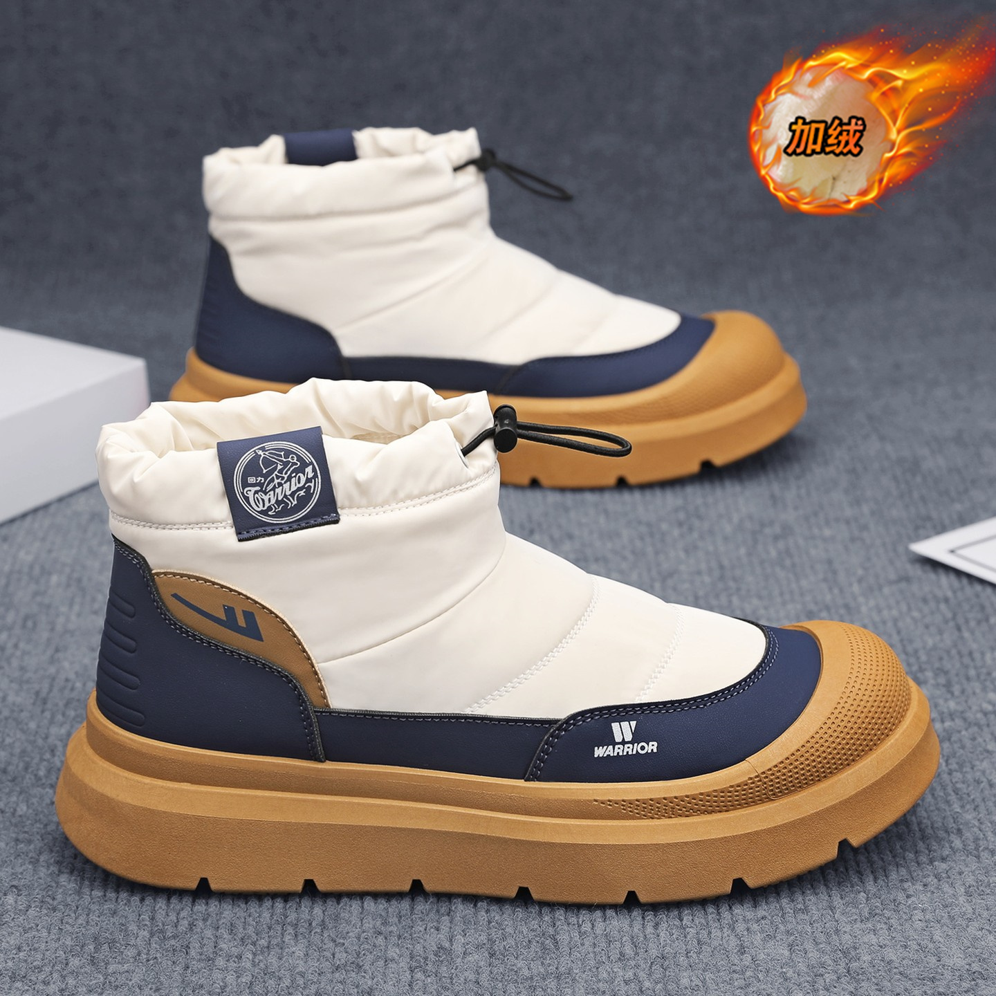 回力官方品牌店正品冬加厚雪地靴