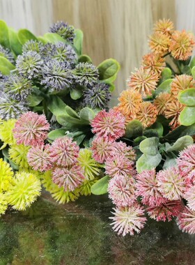 仿真塑料植物背景墙插花室内装饰