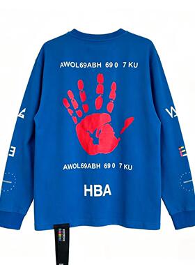 HBA x被打花联名长袖卫衣