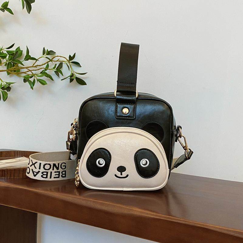 北包包2024秋季新款复古百搭单肩斜挎包休闲潮流包包逛街撞色女包