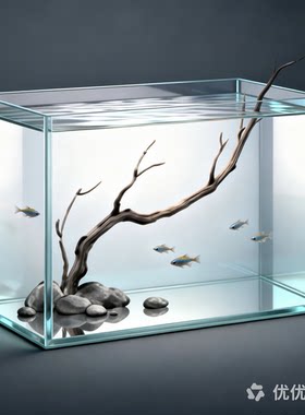 优优超白鱼缸水族箱水草缸鱼缸盖
