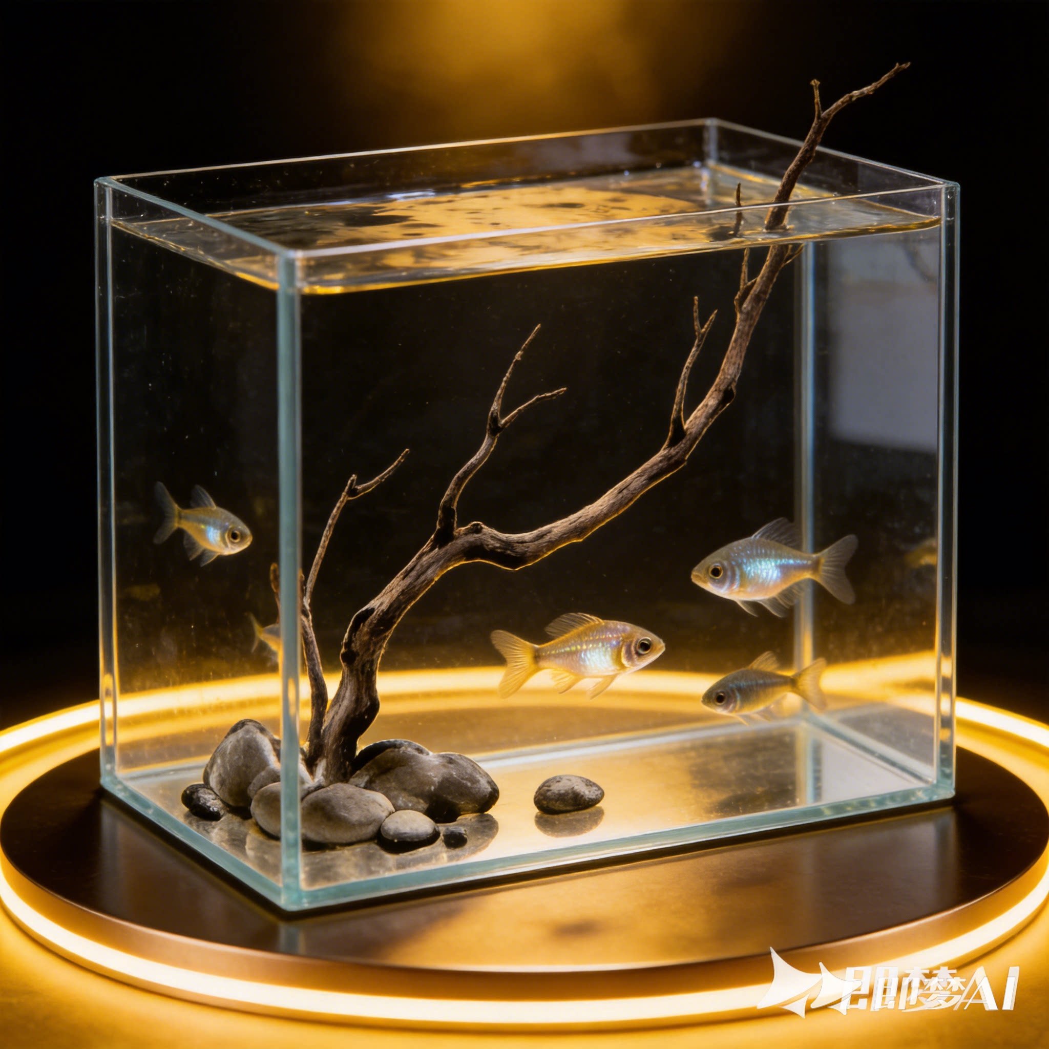 超白缸金晶超白玻璃缸水草缸40 50 60 70 80 90 一米鱼缸超白鱼缸