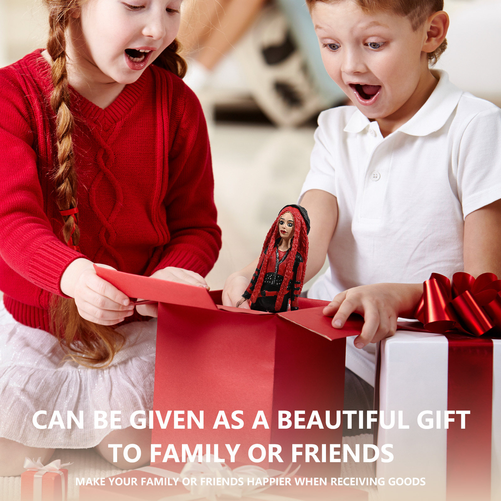 美剧同款亚当斯星期三娃娃跨境玩具Wednesday Addams洋娃娃潮玩偶