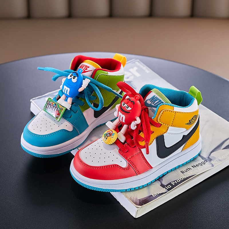 儿童秋冬运动鞋男女童鞋加绒保暖