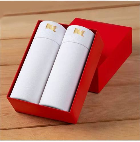 KC2条男士纯白潮无染色内裤