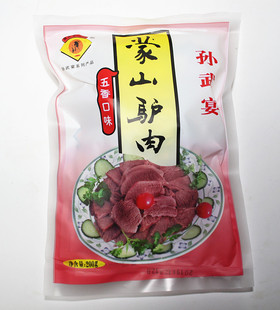 沂蒙山特产驴肉200g孙武宴蒙山驴肉真空包装即食凉菜袋装驴肉