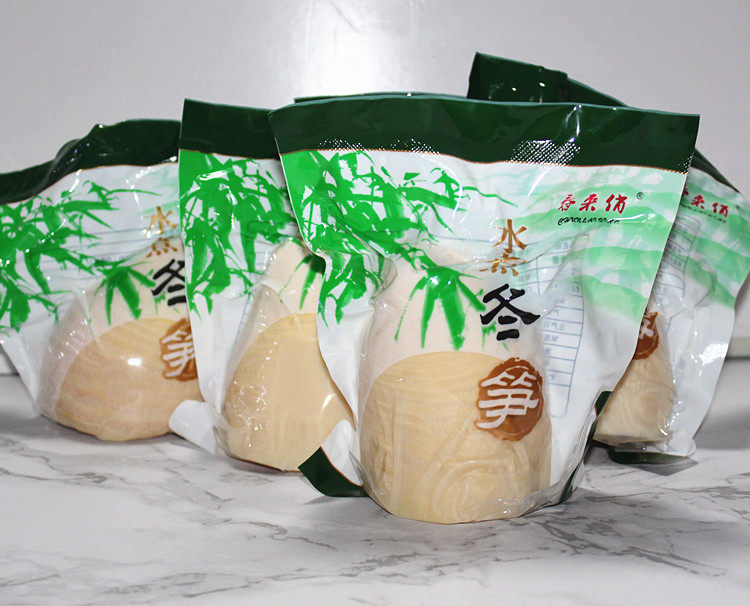 春来俏水煮冬笋350g*5袋新鲜野生现挖春笋整个嫩笋尖火锅笋清水笋