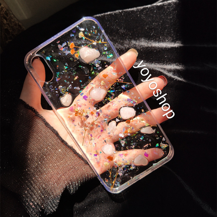 招桃花滴胶苹果水晶草莓华为