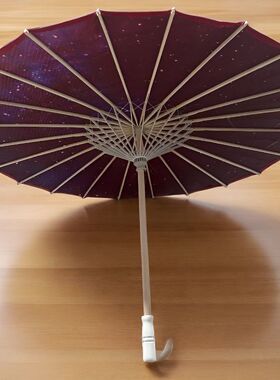 日月同错海山了COS伞 道具武器游戏伞动漫片刻长生撑花伞绸布伞