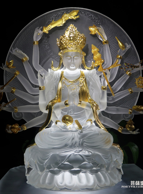 专利菩萨像寺院琉璃准提佛母