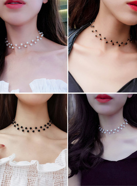 choker短款脖子项圈合金饰品包邮