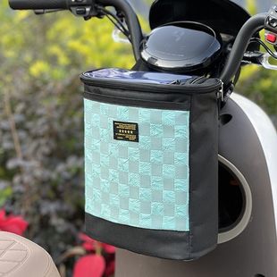 电动车挂物包防水大容量充电器头盔三轮车收纳袋前置电瓶车储物兜