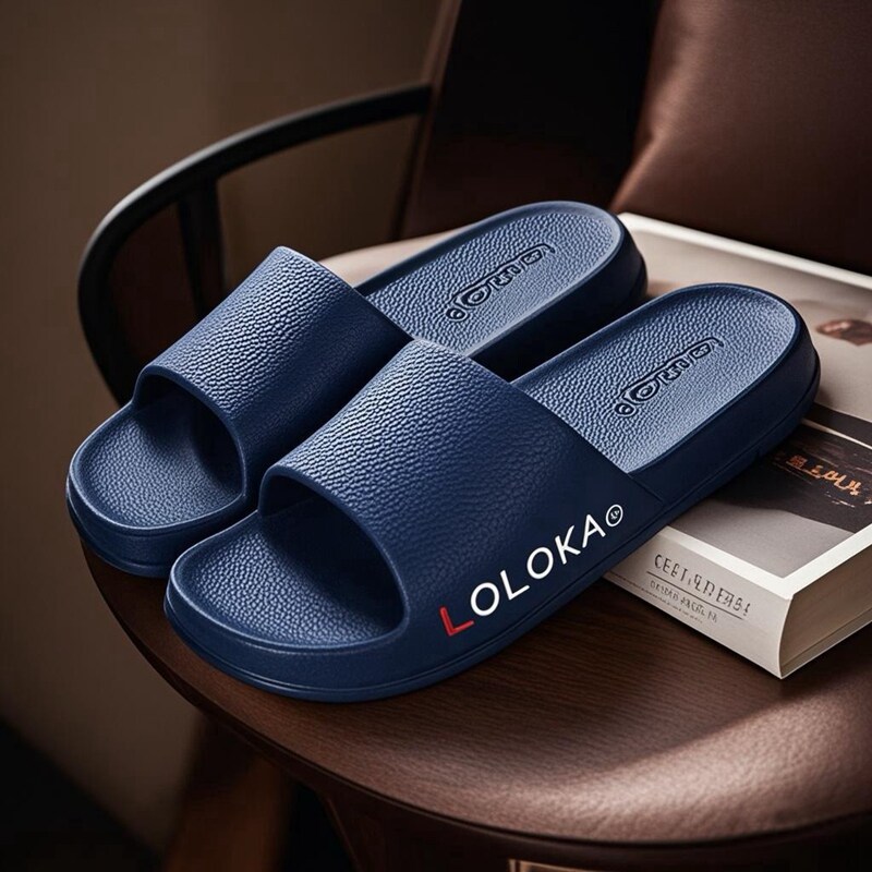 路路佳拖鞋男式2025新款家居室内静音防滑厚底eva拖鞋软底地板拖