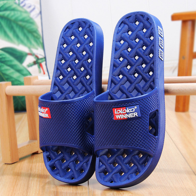 浴室洗澡漏水男凉拖鞋路路佳