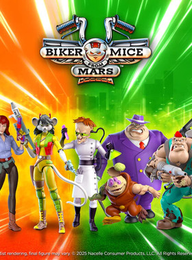 预售 官方授权 NACELLE 火星鼠骑士2波 卡宾 查理 博士等可动人偶