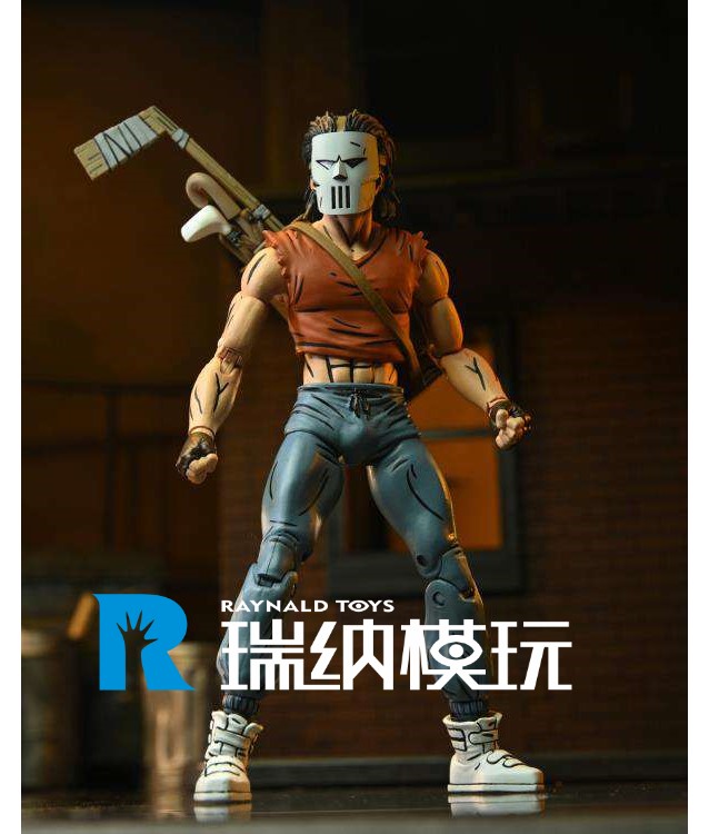 现货 NECA 1/12忍者神龟TMNT漫画版红衣凯西琼斯人偶代理版-封面