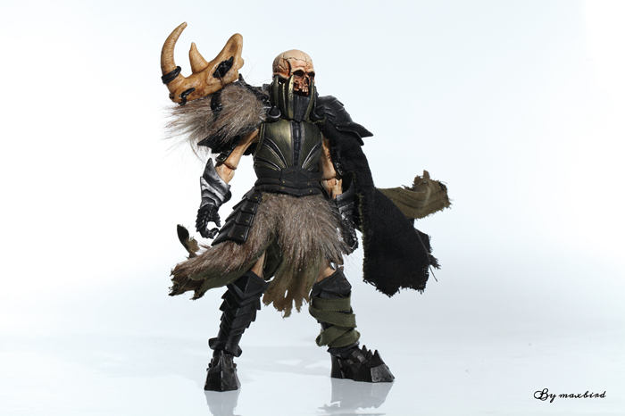 diy神话军团全明星骷髅披风人偶