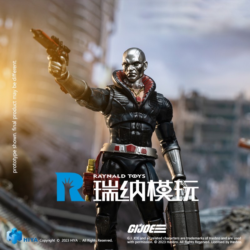 预售 海雅HIYA 1/18 特种部队 GIJOE 眼镜蛇部队 迪斯特罗 人偶