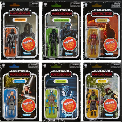 星战复古375阿索博卡波巴人偶