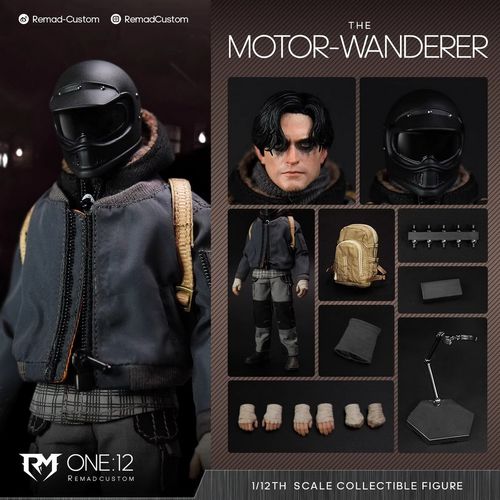 现货 Remad Custom 1/12 摩托流浪者 新蝙蝠侠 帕丁森 人偶手办