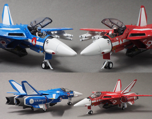 Calibre Wings 1/72 太空堡垒VF-1J 麦克斯 米莉亚 情侣机 模型