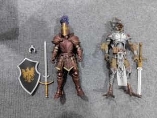 现货 四骑士 1/12 神话军团 1.0波 酱油骑士 加勒隆 金鹰神 人偶