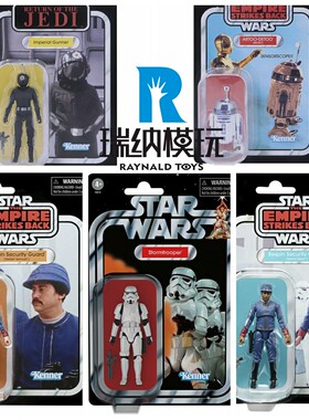 现货 星球大战 3.75寸 死星卫兵 R2D2 终极白兵 贝斯坪卫兵  人偶