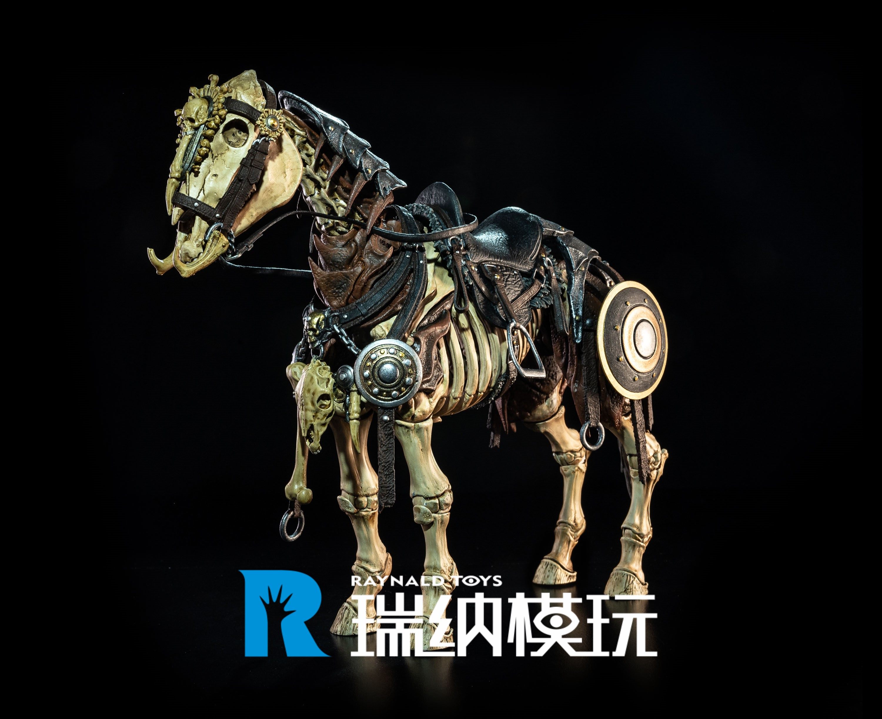 预售 四骑士 西幻1/12 死神波 死神坐骑 骷髅马 不死马 柯纳布斯