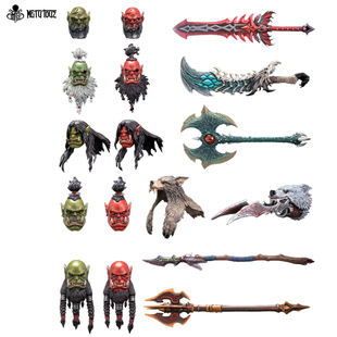 预 定金 Metytoyz 冒险者世界·兽人部落配件包