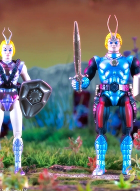 现货 NACELLE 1/12 1985年漫画 SECTAURS辛比昂战士 可动人偶