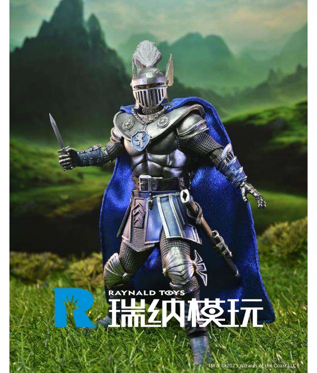现货 neca 龙与地下城 要塞骑士 stronghold 7寸 可动人偶 代理版